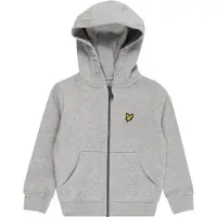 Lyle & Scott Junior Cardigan - Gråmeleret - - 14-15 år (164-170) - Cardigan