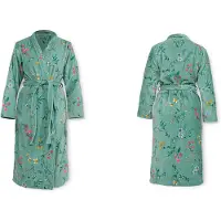 Pip studio Bathrobe Les Fleurs Green L