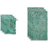 Pip studio Les Fleurs Green 70x140