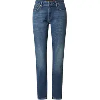 Superdry Superdrytil mænd. M7010888A Blå skinny jeans (28/34), Casual, Bomuld, Denim, Økologisk bomuld, Bæredygtig