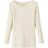 Name it Bluse - Rib - Noos - NmfKab - Peyote Melange - - 1 år (80) - Bluse