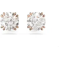 Swarovski Øreringe 'Stilla' rosa guld / transparent