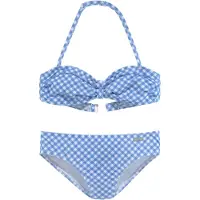 Buffalo Bikini blå / hvid
