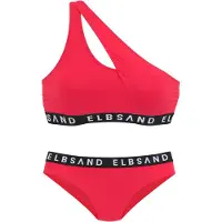 Elbsand Bikini brandrød / sort / hvid