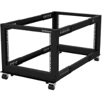 StarTech.com 8u åben Ramme 22-40 Tommer Dyb Rack