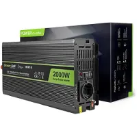 Green Cell Voltage Car Inverter 12V til 220V - 2000W/4000W