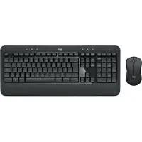 Logitech MK540 Advanced Set – tastatur og mus – trådløs DE – sort