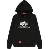 Alpha industries Sweatshirt rød / sort / hvid