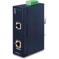 Planet IPOE-162 Industrial IEEE 802.3at Gigabit Power over Ethernet Plus Injector (Mid-span)
