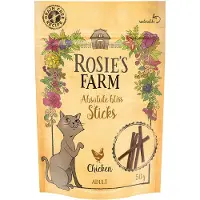 Rosie's Farm Snack "Sticks" Kylling - Økonomipakke: 5 x 50 g