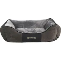 Scruffs & Tramps Chester Box Bed hundekurv graphite