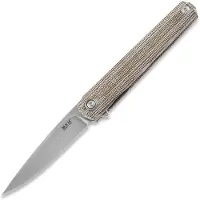 MKM-Maniago Knife Makers Flame Light Linerlock Natural
