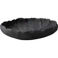 Mette Ditmer Art piece patch skål Ø35 cm Black ​