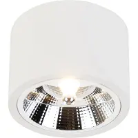 QAZQA Moderne loftsspot hvid - Expert