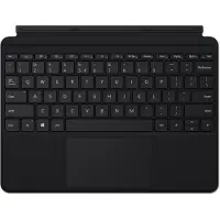 Microsoft Surface Go Type Cover - Tastatur - med trackpad, accelerometer - bagbelyst - engelsk - sort - kommerciel - for Surface Go, Go 2