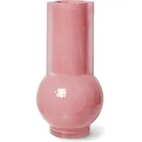 HK Living glasvase 25 cm Flamingo pink