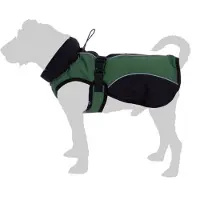 Zooplus Exclusive Softshell-hundejakke - ca. 50 cm ryglængde - grøn