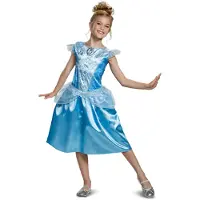 Disguise Disney Klassisk Askepot-prinsessekostume Til Pige