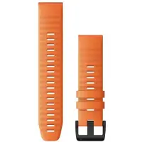 Garmin - Sportsure - Bracelet Quickfit 22 silicone orange til UnisexSilikone - Orange