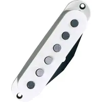 Dimarzio DP117 HS-3 Hum Cancelling Strat Single Coil Pickup White