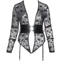 Cotelli collection Bondage Open Design Lace Bondage Body