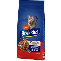 Affinity Brekkies 3 kg gratis! 15 kg Brekkies kattetørfoder - Oksekød
