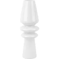 Kaemingk håndlavet glasvase, CONE, Ø 9 cm