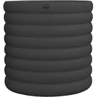 DBKD Mud krukke sort XL, Ø 27 cm
