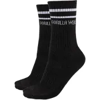 Gorilla wear Crew Socks 2-Pack, Black