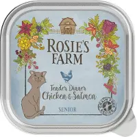 Rosie's Farm Senior 16 x 100 g - Kylling & Laks