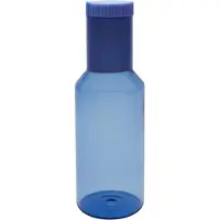 Design Letters glaskaraffel tube 1 L Blue/Milky blue