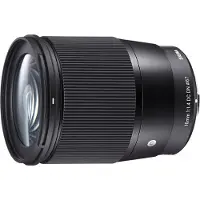 Sigma Contemporary - Objektiv - 16 mm - f/1.4 DC DN - Sony E-mount - for Sony Cinema Line a VLOGCAM a1 a1 II a6700 a7 IV a7 V a7C II a7CR a7