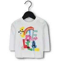 Stella McCartney Kids Bluse - Hvid m. Print - - 6 mdr - Bluse