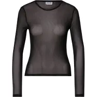 Noisy May Langærmet Mesh Top