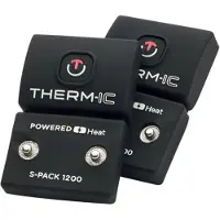 Therm-ic - Indlægssåler + batterier - S-Pack 1200 til Unisex - Sort