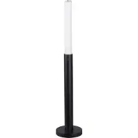 ERNST lysestage træ sort 25 cm