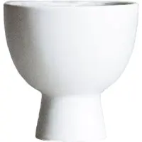 DBKD Figure blomsterkrukke Ø15 cm White