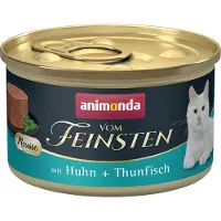 Animonda Vom Feinsten Økonomipakke: 24 x 85 g Adult Mousse - Kylling & Tun