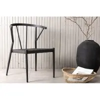 Venture Home - Stol Stina 6 pak - Sort - Spisestole - - Homeroom