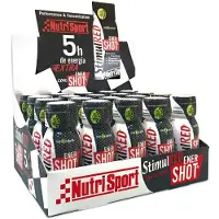 Nutrisport Stimulred Enershot Energidrikdåse Neutral Smag 20 Enheder