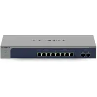 Netgear Smart MS510TXM - Switch - L3 Lite - smart - 4 x 100/1000/2.5G + 4 x 1/2.5/5/10GBase-T + 2 x 10 Gigabit SFP+ (uplink) - monterbar på stativ, desktop