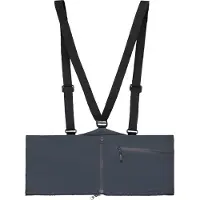 Norrøna - Touring skitøj - Accessories Flex1 Mountaineering Zip-In Bib M Ebony til UnisexUld - Størrelse XL - Flåde