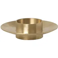 Ferm Living bloklysholder Brass