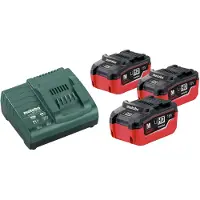 Metabo Basissæt 18V lihd 5,5 ah li-hd