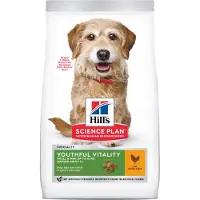 Hill's Pet Nutrition Økonomipakke: 2 poser - Mature Adult 7+ Senior Vitality Small & Mini Kylling (2 x 6 kg)
