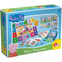 Lisciani Mega pædagogiske spil-sæt Peppa Gris