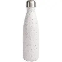 Sagaform Nils stålflaske 50 cl Hvid/Sort