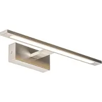 QAZQA Stål væglampe 41,5 cm inkl. LED IP44 - Jerre