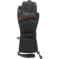 Racer - Skihandsker børn - GL500 Black Black til Unisex - Børnetoj Størrelse 10 År - Sort