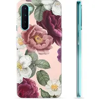 Mtp Products OnePlus Nord TPU Cover - Romantiske Blomster
